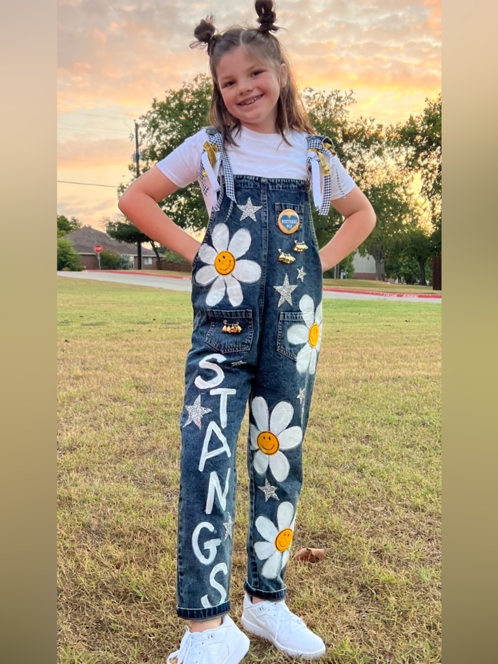 Old Navy Girls Xsmall 5 Create Your Own Homecoming Overalls. 3530